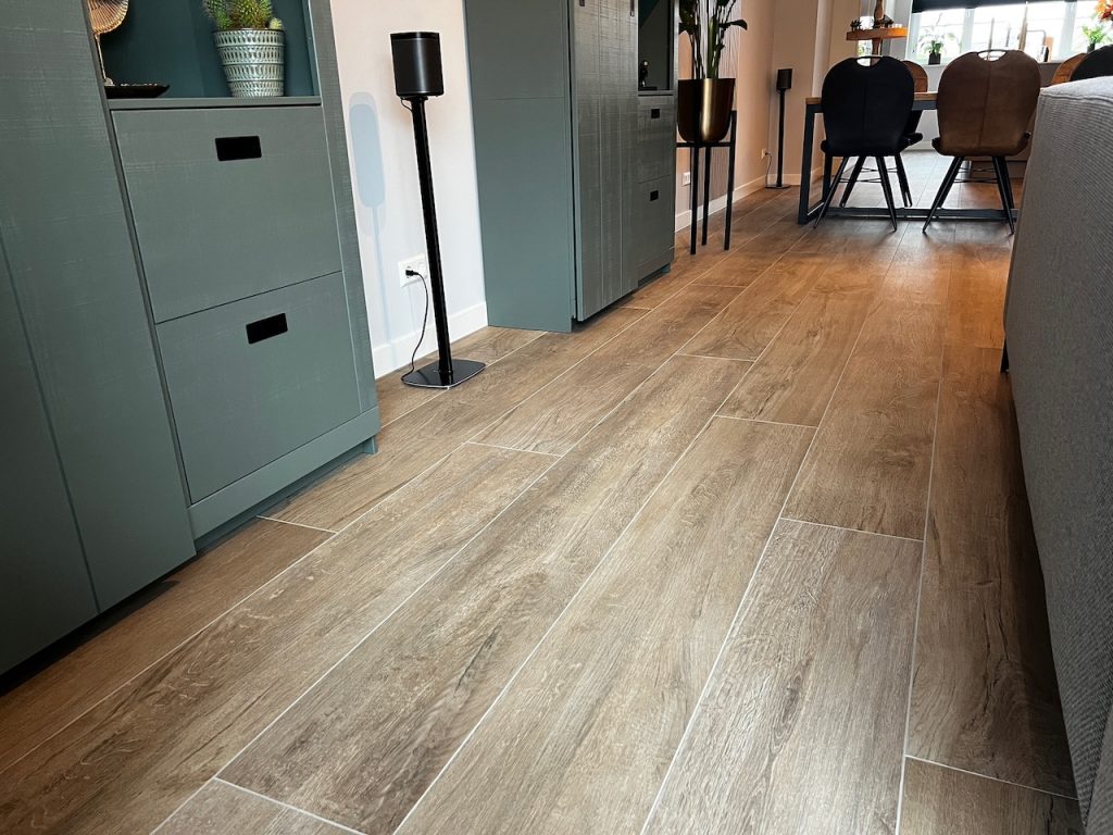 Houtlook tegels keramisch parket